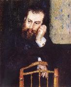 Pierre-Auguste Renoir Portrait de Sisley oil painting artist